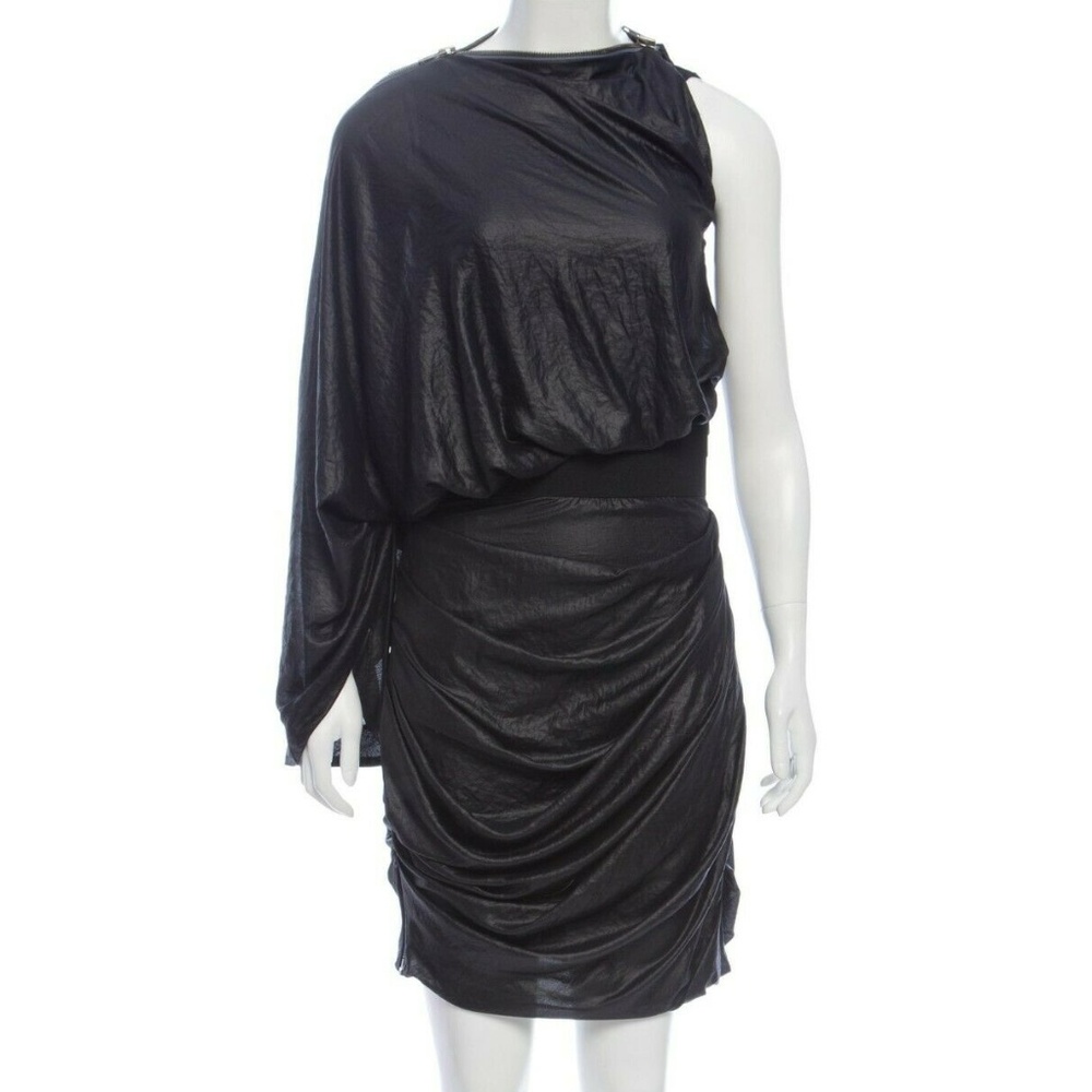 YIGAL AZROUEL One Shoulder Knee-Length Dress